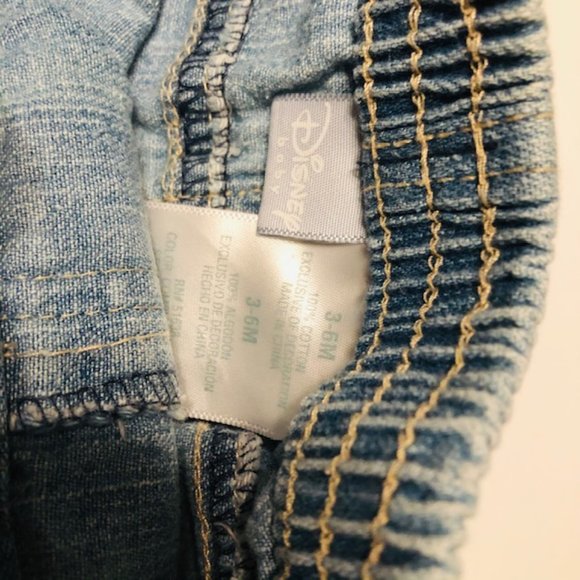Vintage Disney Jacket and Pants Denim, 100% Cotton Aristocats Infant 3-6 Months - Picture 7 of 13